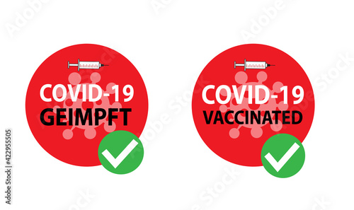 Covid-19 geimpft