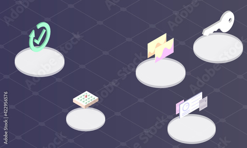 Business semantics management concept on abstract design