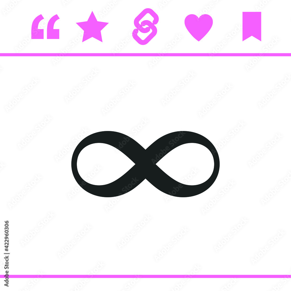 Simple black vector icon on white background