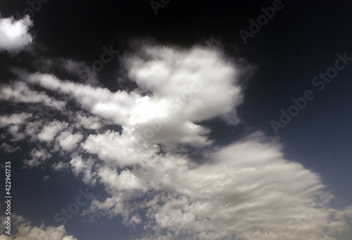 clouds in the sky
