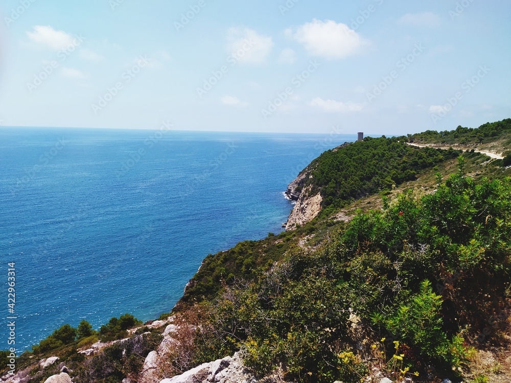 view from the sea