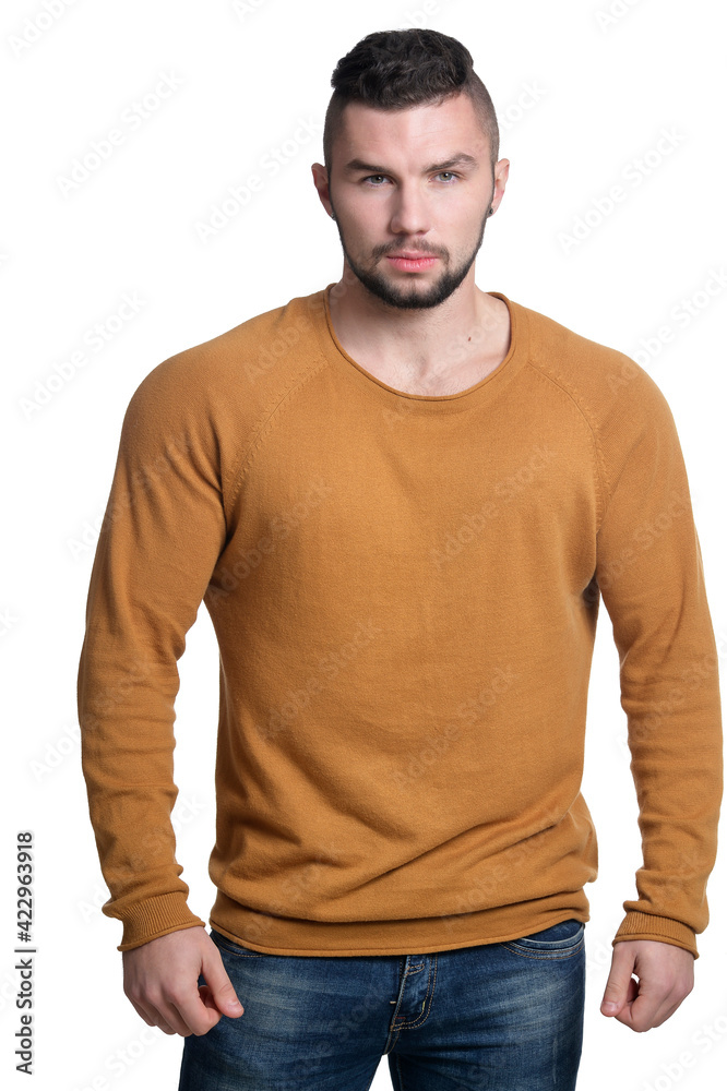 portrait of handsome man portrait of handsome man