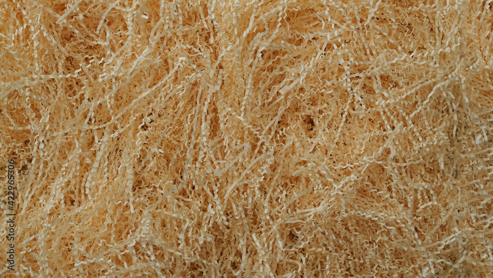 Shredded paper texture, filling for gift box, stuffing and shipping