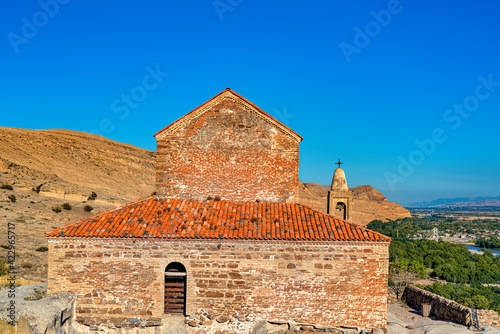 View from Uplistsulis Church (built 10th Century) over the Mtkvari Valley, Uplistsikhe, Central Georgia