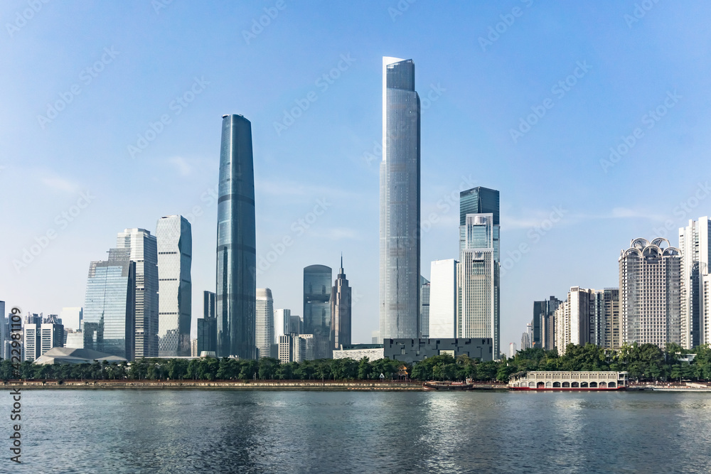 Asia China Guangzhou City Landscape
