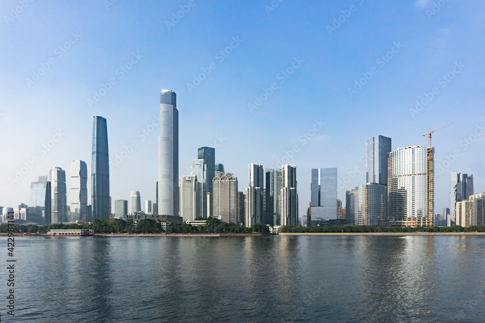 Asia China Guangzhou City Landscape