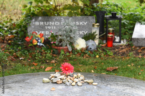 Zentralfriedhof in Wien - Ehrengrab Bruno Kreisky photo