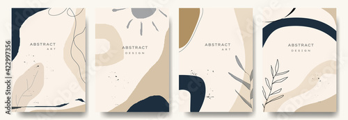 Modern abstract background.minimal trendy style. various shapes set up design templates good for background postcards poster wallpaper brochure invitation social media and other.vector illustration