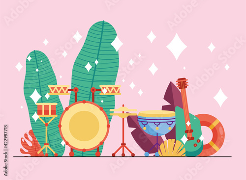 summer party instruments