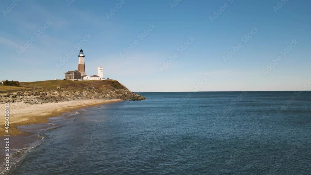 Montauk Lighthouse in Montauk Point State park, views of Block Island Sound, Atlantic Ocean and beyond, Montauk Hwy, Montauk, NY, USA in Long Island.
Montauk Point Lighthouse Montauk Lighthouse in Montauk Point State park, views of Block Island Sound, Atlantic Ocean and beyond, Montauk Hwy, Montauk, NY, USA in Long Island.
Montauk Point Lighthouse