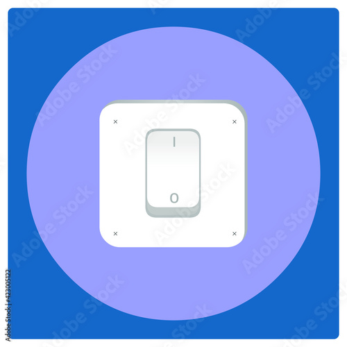 Vector illustration for Light Switch EPS10
