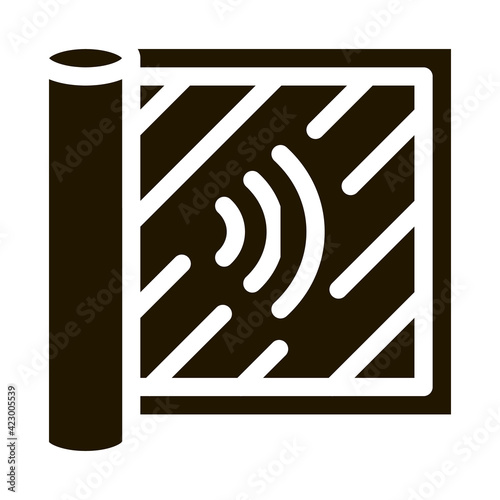 degree of audibility icon Vector Glyph Illustration