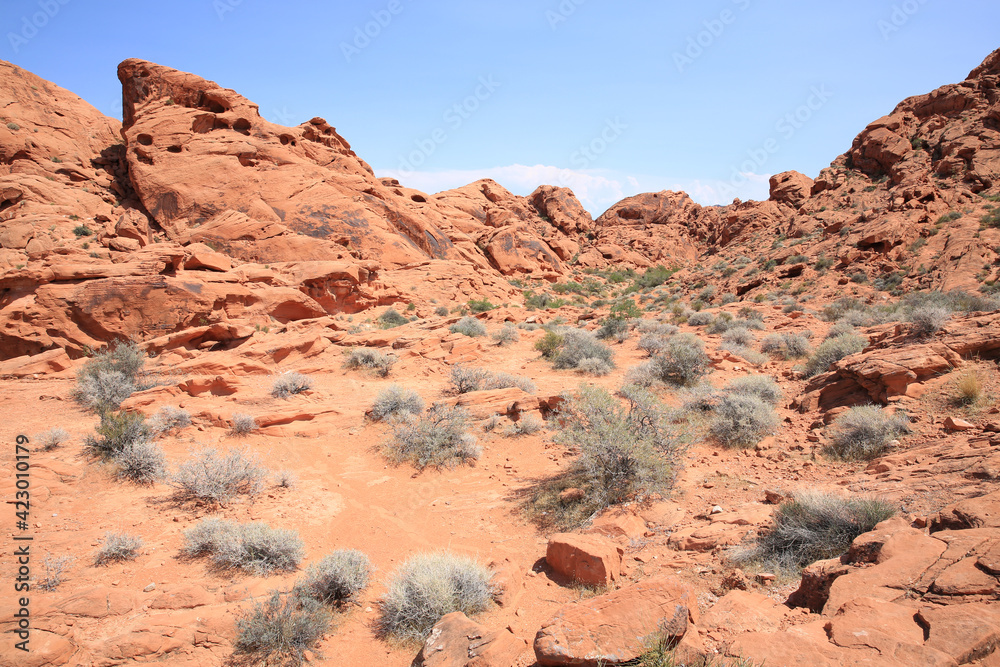 Valley of Fire State Park in Nevada, USA