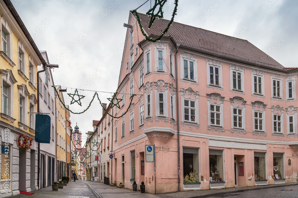 Fototapeta premium Street in Eichstatt, Germany
