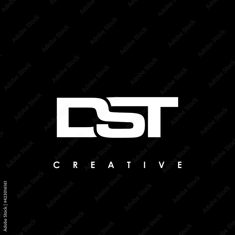DST Letter Initial Logo Design Template Vector Illustration