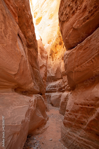 Slot canyon in Valley of Fire State Park, Nevada, USA