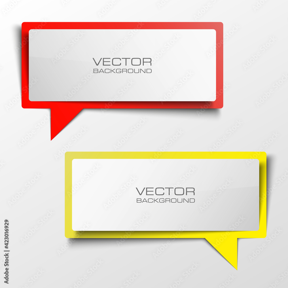 Colloquial cloud vector banner. The original form as two form, overlapping. The flat image. Advertising Design shape. Vector label tag. Colloquial cloud vector banner. The original form as two form, overlapping. The flat image. Advertising Design shape. Vector label tag.