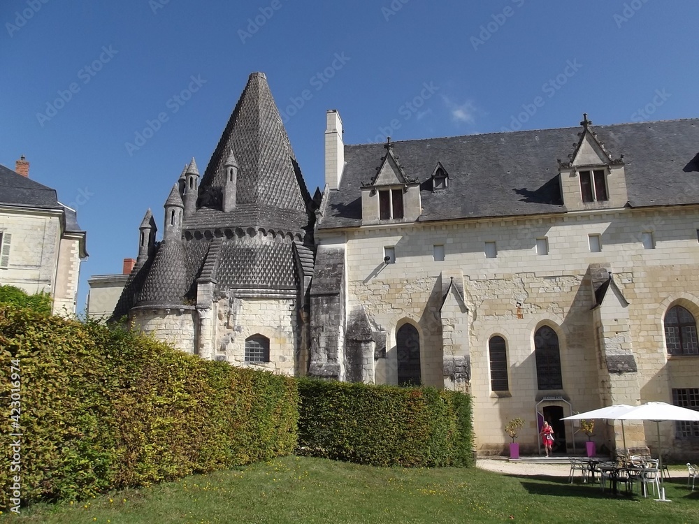 Küchenhaus der Abtei Fontevraud, Frankreich