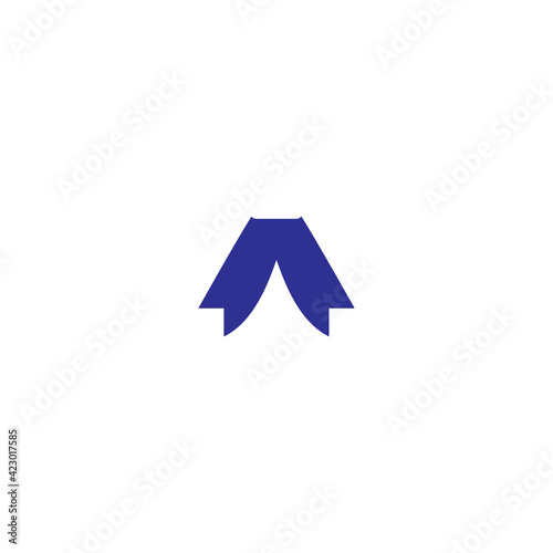 Free Download Trousers clothe flat icon. Simple style unisex fashion symbol. Man and woman jeans sign. Logo design element. T-shirt printing. eps10. Vector for sticker. - GFXLoad