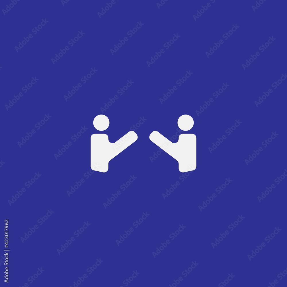 Talking flat icon. Simple style Human speech symbol. Logo design element. T-shirt printing. eps10. Vector for sticker. Talking flat icon. Simple style Human speech symbol. Logo design element. T-shirt printing. eps10. Vector for sticker.