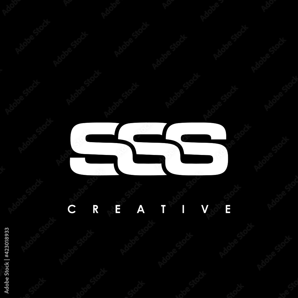 SSS Letter Initial Logo Design Template Vector Illustration SSS Letter Initial Logo Design Template Vector Illustration