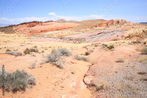 Valley of Fire State Park in Nevada  USA