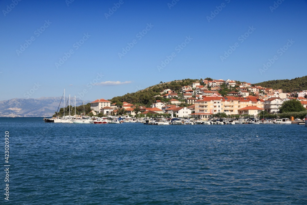 Ciovo island marina in Trogir, Croatia