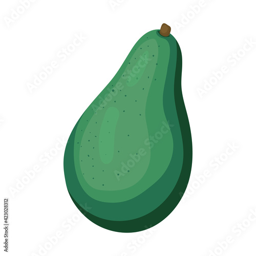 healthy avocado icon