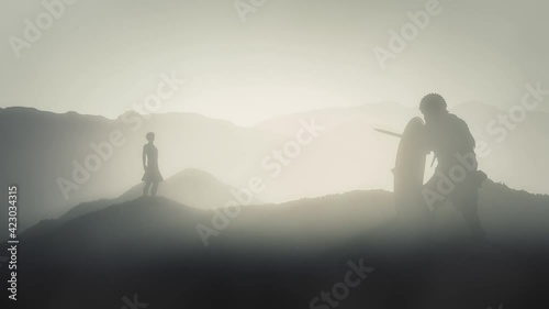 David and Goliath in Battlefield
