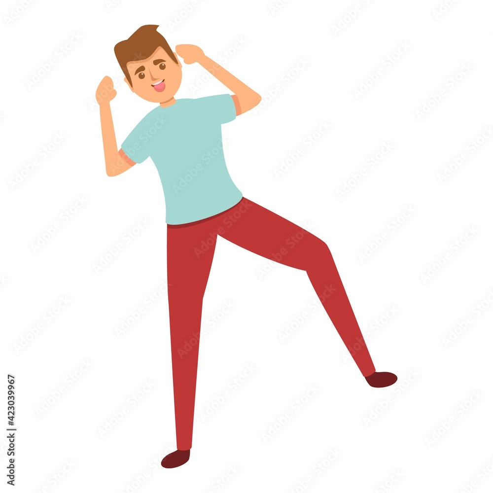 Cheeky boy icon. Cartoon of cheeky boy vector icon for web design isolated on white background