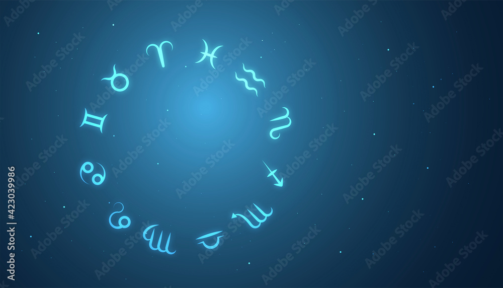 sfondo, grafica, zodiaco, segni zodiacali, oroscopo