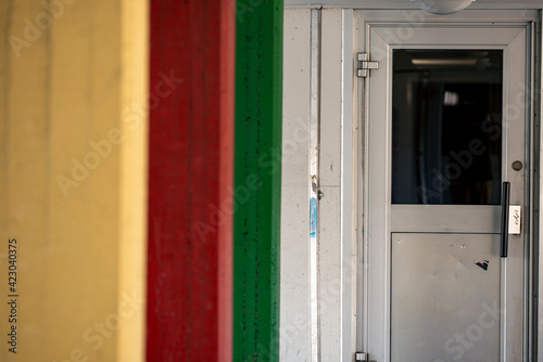 Photography door and colorful  background, nacka, sweden,sverige, stockholm