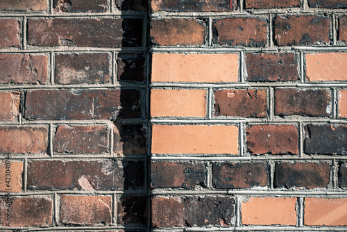 Photography brick wall background, nacka, sweden,sverige, stockholm