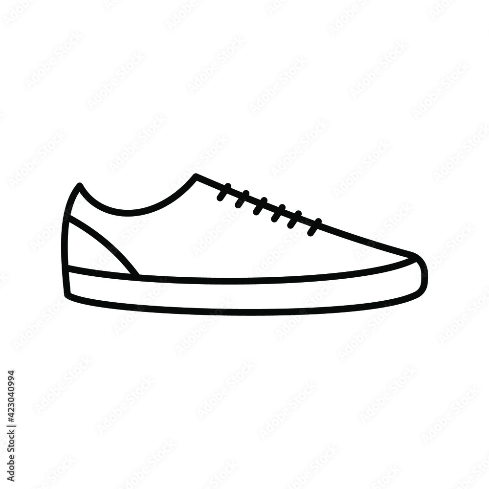 shoes icon. fashion sign. sneaker vector illustration. shoes icon. fashion sign. sneaker vector illustration.