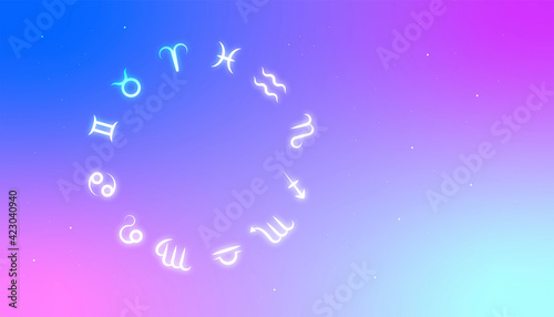 sfondo, grafica, zodiaco, segni zodiacali, oroscopo