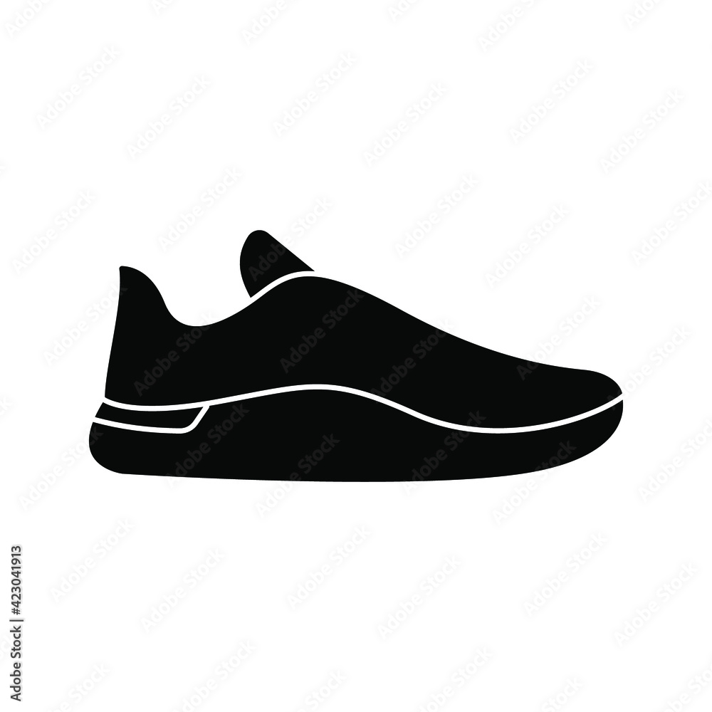 shoes icon. fashion sign. sneaker vector illustration.