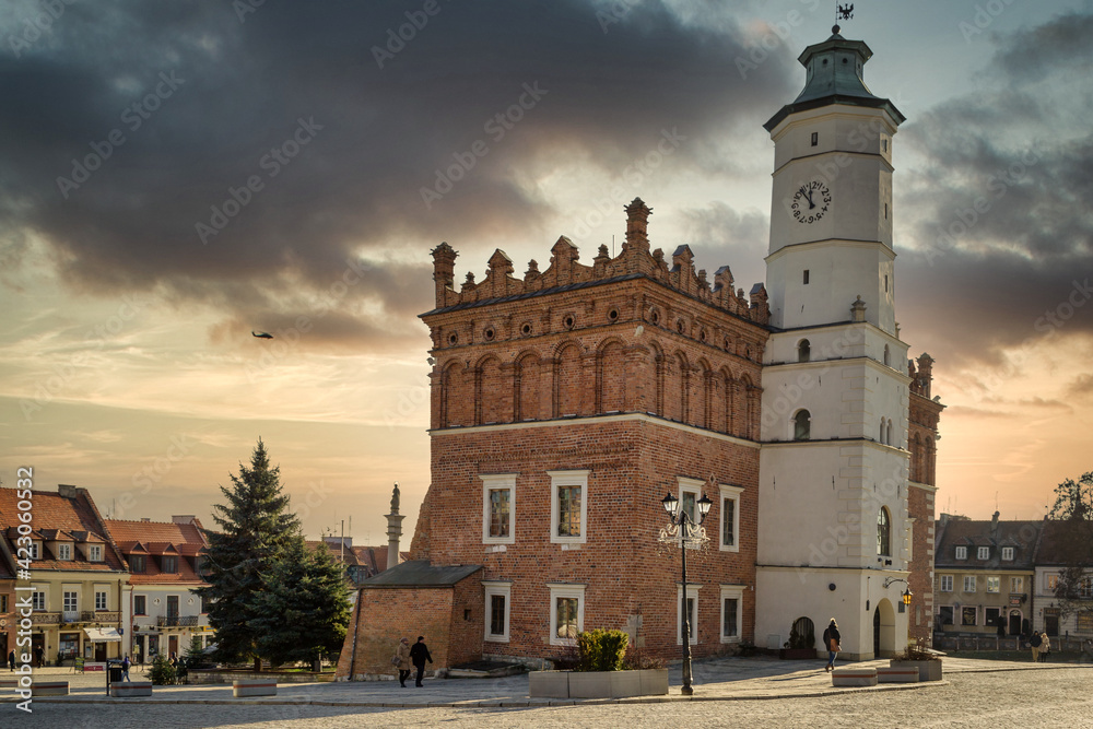 Monuments in the city of Sandomierz, Poland. Monuments in the city of Sandomierz, Poland.