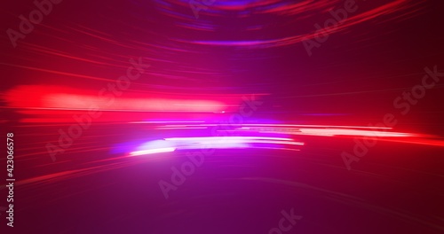 Bild auf Leinwand Abstract Technology High Speed technology internet background with glowing light and fast motion