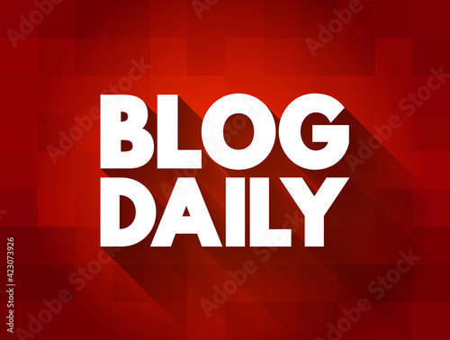 Blog Daily text quote, concept background