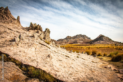 hiking in sucre  bolivia  maragua crater