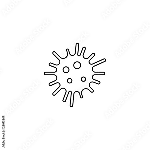 Bacteria,microbes icon