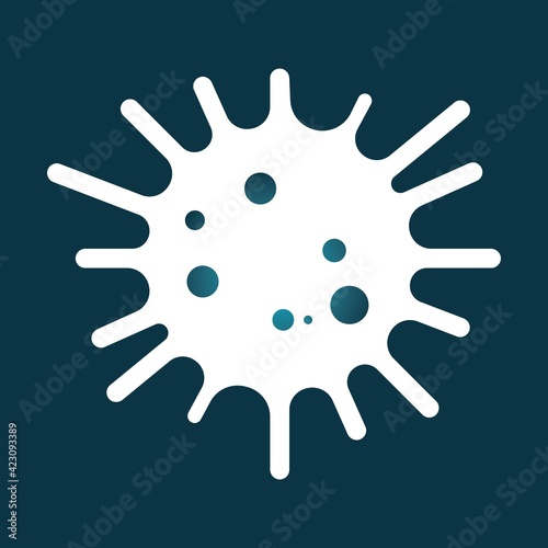 Bacteria,microbes icon