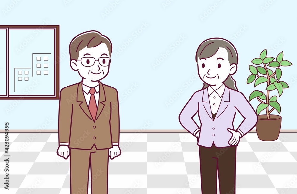 会社でのワンシーン