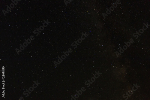 Background of the beautiful night sky with stars