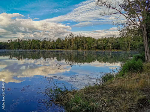 lake in nature