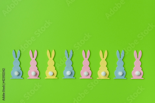 Sticker Easter Holiday minimal concept