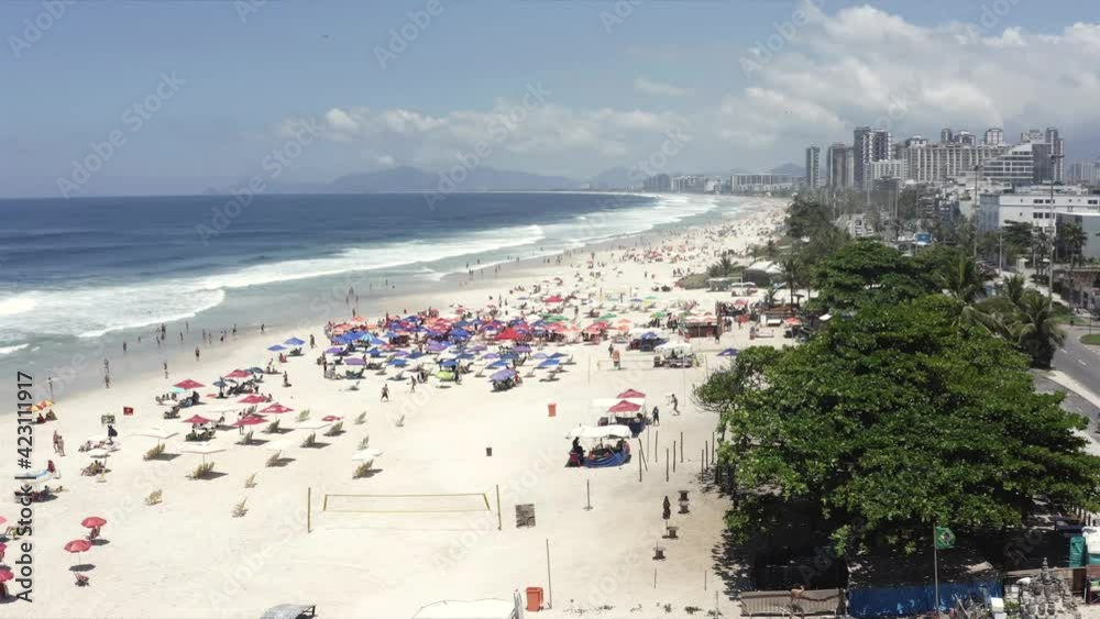 Barra da Tijuca beach. Rio de Janeiro city, Brazil. Barra da Tijuca beach. Rio de Janeiro city, Brazil.