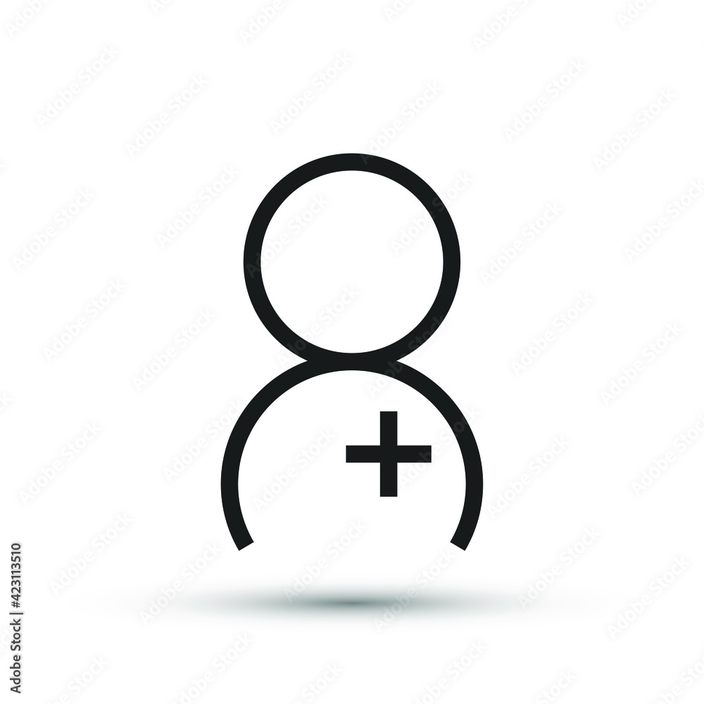 Doctor icon. Isolated vector distance symbol. Simple pictogram for mobile concept and web apps. Vector line medical icon isolated on a white background. Doctor icon. Isolated vector distance symbol. Simple pictogram for mobile concept and web apps. Vector line medical icon isolated on a white background.