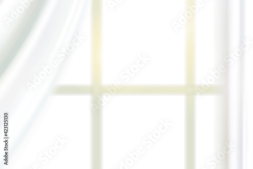 Blurred window background