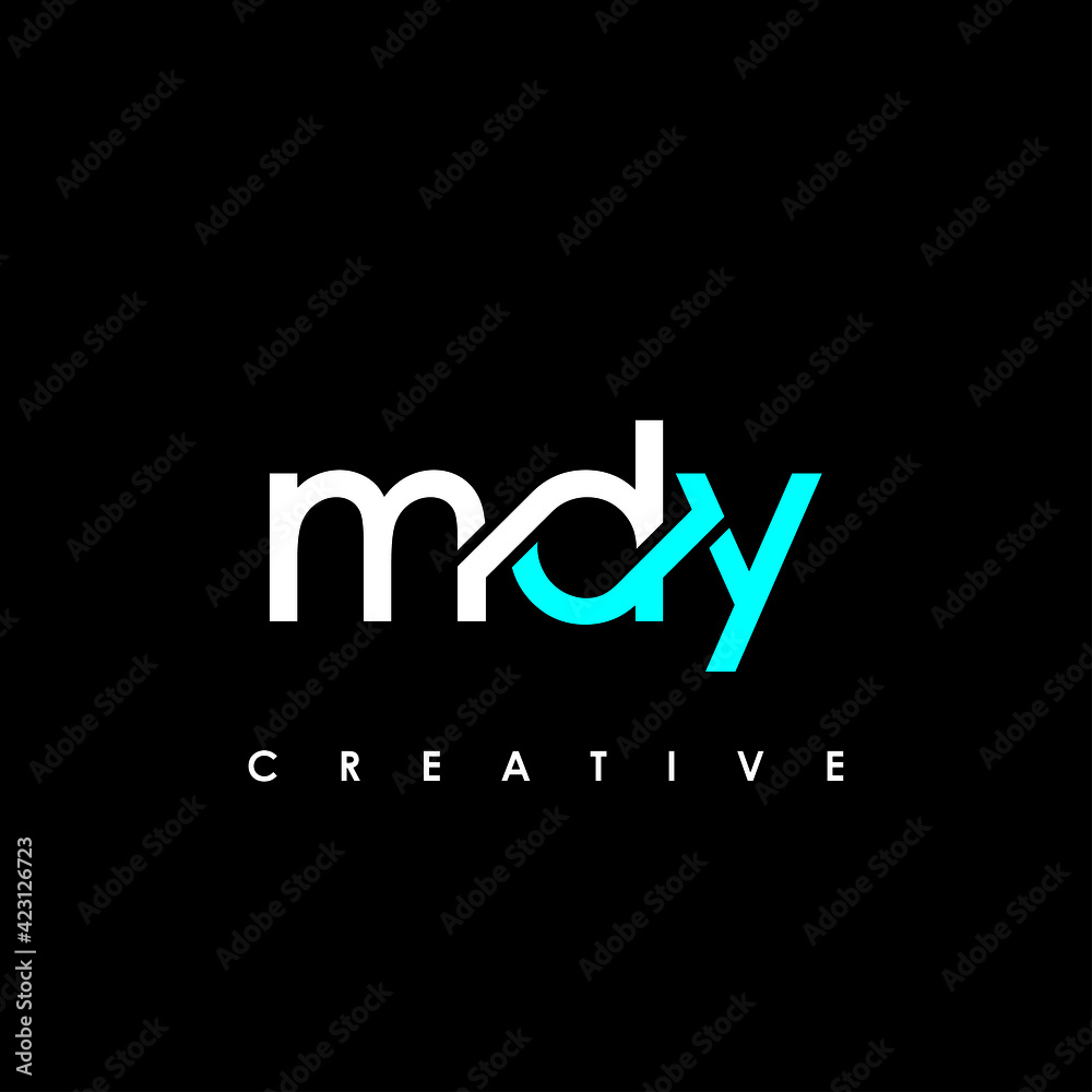 MDY Letter Initial Logo Design Template Vector Illustration MDY Letter Initial Logo Design Template Vector Illustration